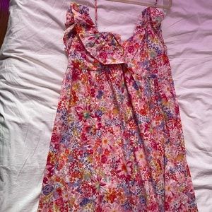 Floral Pink Maxi Dress